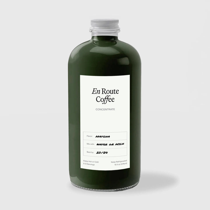 Matcha Concentrate by En Route Coffee